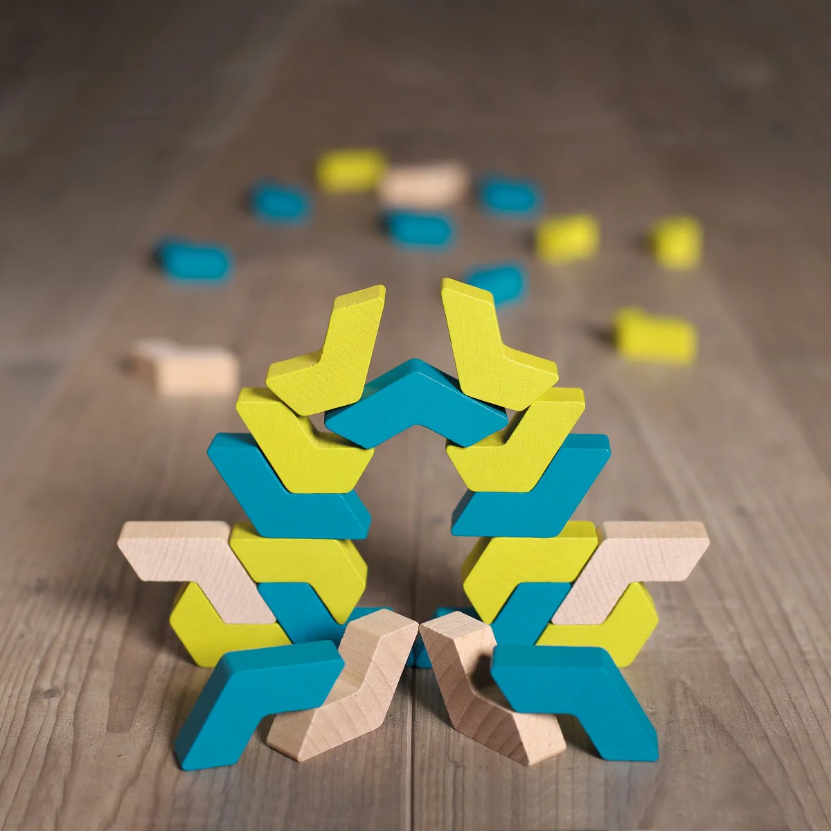 Erzi Building Blocks GeoBlox FlickFlack - Retired Product - Image 3
