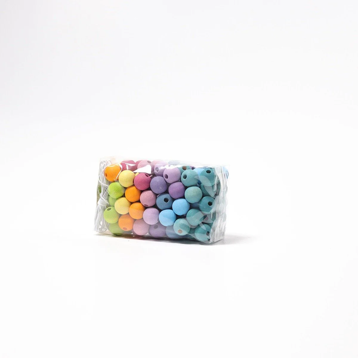 Grimm's Wooden Beads Pastel - 120 Pieces, 12mm - Image 4