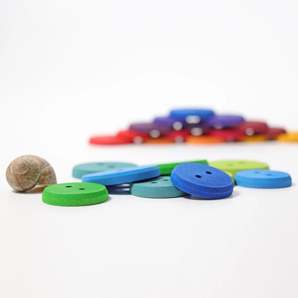 Grimm's Rainbow Threading Game Large Buttons - Image 8
