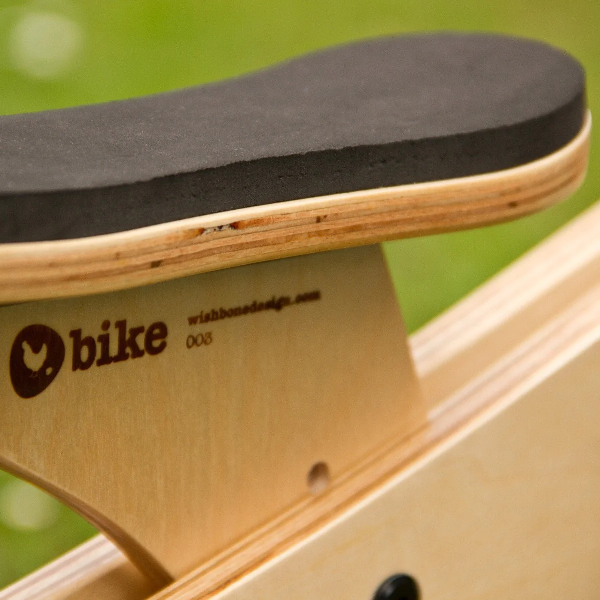 Wishbone Wooden Balance Bike & Tricycle 3 in 1 - Natural Birch - Image 18