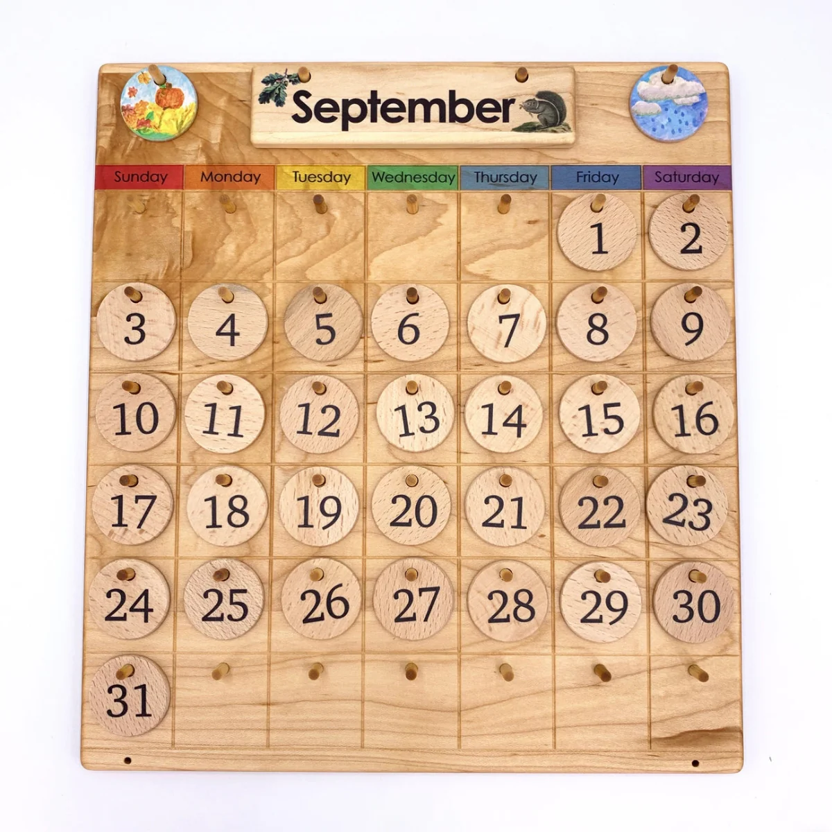 From Jennifer Perpetual Montessori Home Calendar - Image 3